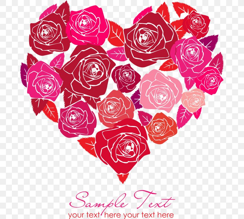 Heart International Women's Day Valentine's Day Rose, PNG, 685x735px, Rose, Cut Flowers, Floral Design, Floristry, Flower Download Free