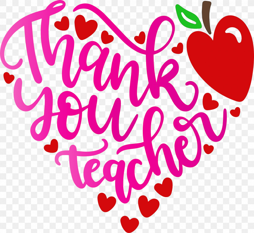Teachers Day Thank You, PNG, 3000x2758px, Teachers Day, Area, Line, M095, Meter Download Free