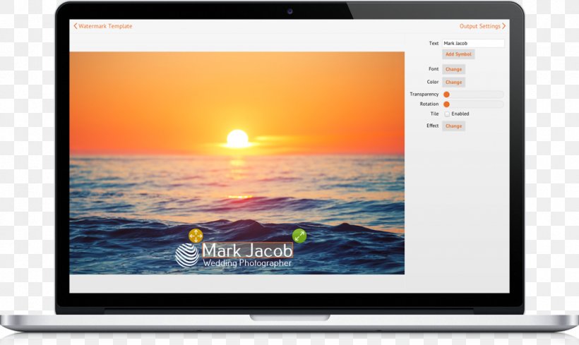 Watermark Computer Software MacOS Video Editing Software, PNG, 950x567px, Watermark, Brand, Computer, Computer Monitor, Computer Monitors Download Free
