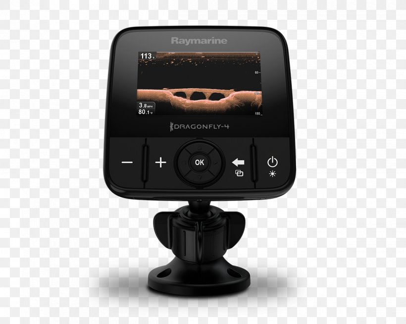 GPS Navigation Systems Raymarine Dragonfly PRO Fish Finders Raymarine Plc Raymarine Dragonfly 4 PRO, PNG, 1200x958px, Gps Navigation Systems, Camera Accessory, Chartplotter, Chirp, Display Device Download Free