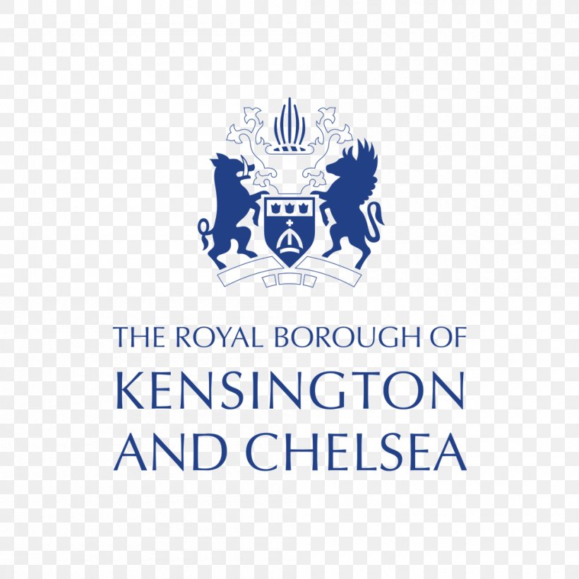 Kensington And Chelsea London Borough Council Logo Brand Font, PNG, 1000x1000px, Kensington, Area, Blue, Brand, Label Download Free