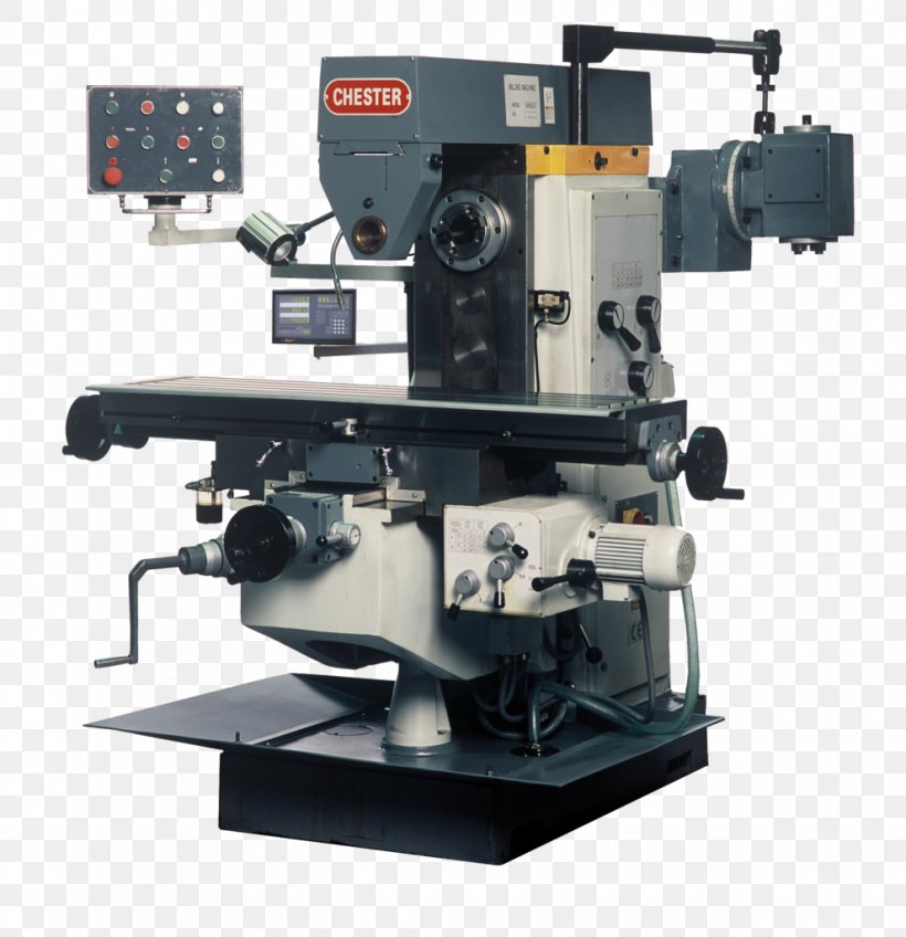 Milling Machine Tool Machine Shop, PNG, 990x1024px, Milling, Computer Numerical Control, Cutting, Digital Read Out, Drilling Download Free