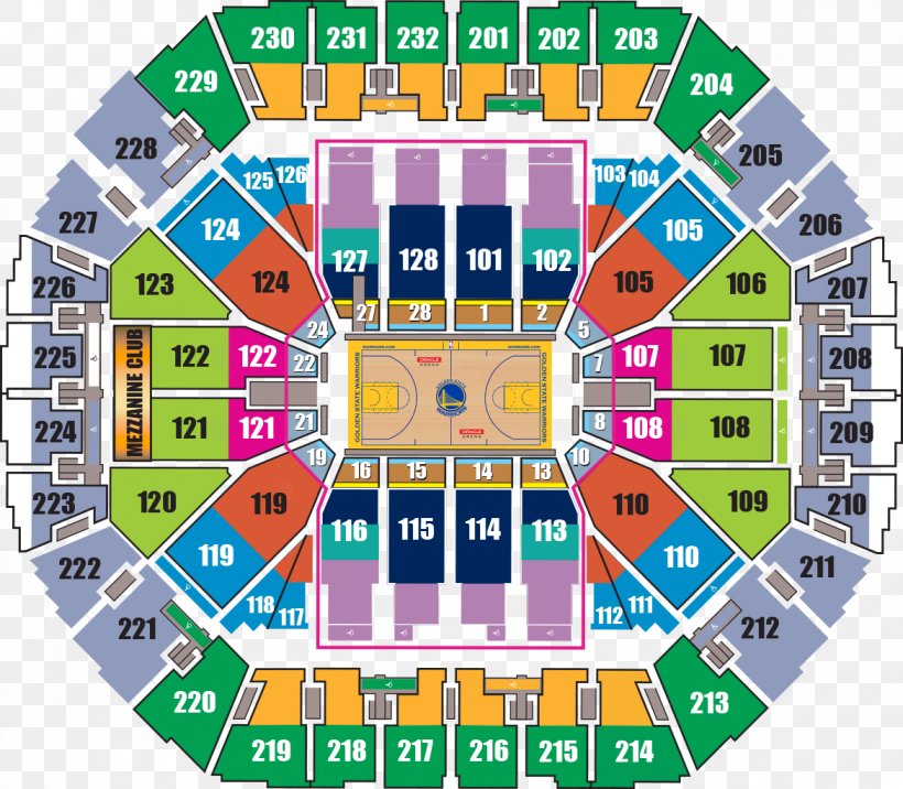 Oracle Arena Golden State Warriors Ticketing System NBA, PNG, 1170x1022px, Oracle Arena, Aircraft Seat Map, Area, Arena, Chart Download Free