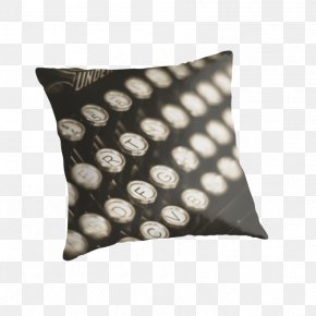 Typewriter - Throw Pillows Cushion Couch Chair PNG
