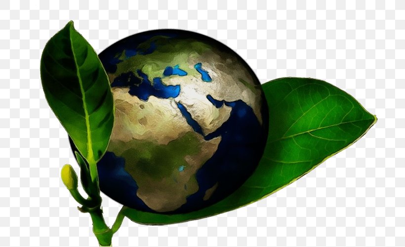 Leaf Earth Planet World Sphere, PNG, 725x501px, Watercolor, Earth, Globe, Interior Design, Leaf Download Free