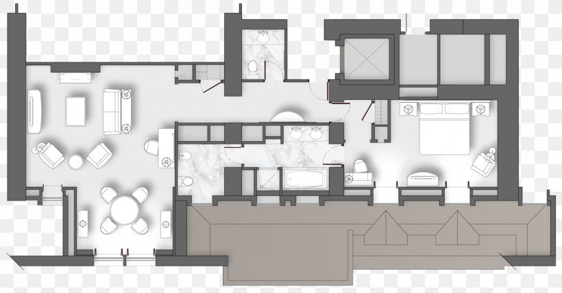 Architecture Floor Plan Furniture, PNG, 1800x941px, Architecture, Area, Drawing, Elevation, Facade Download Free