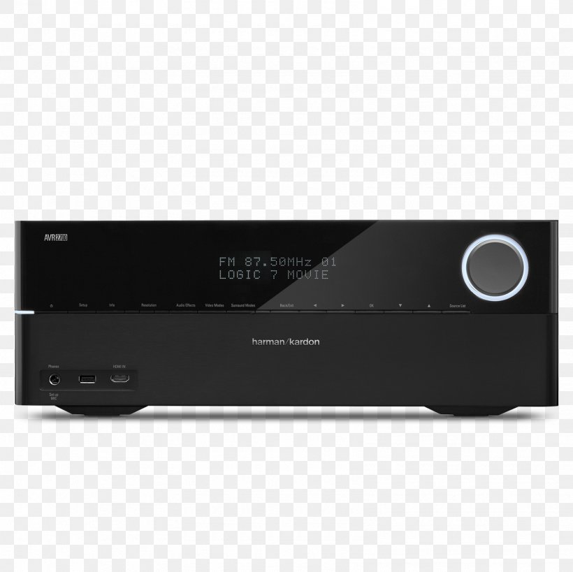 AV Receiver Harman Kardon AVR 3700 Harman Kardon AVR 2700 Radio Receiver, PNG, 1605x1605px, 71 Surround Sound, Av Receiver, Audio, Audio Equipment, Audio Receiver Download Free