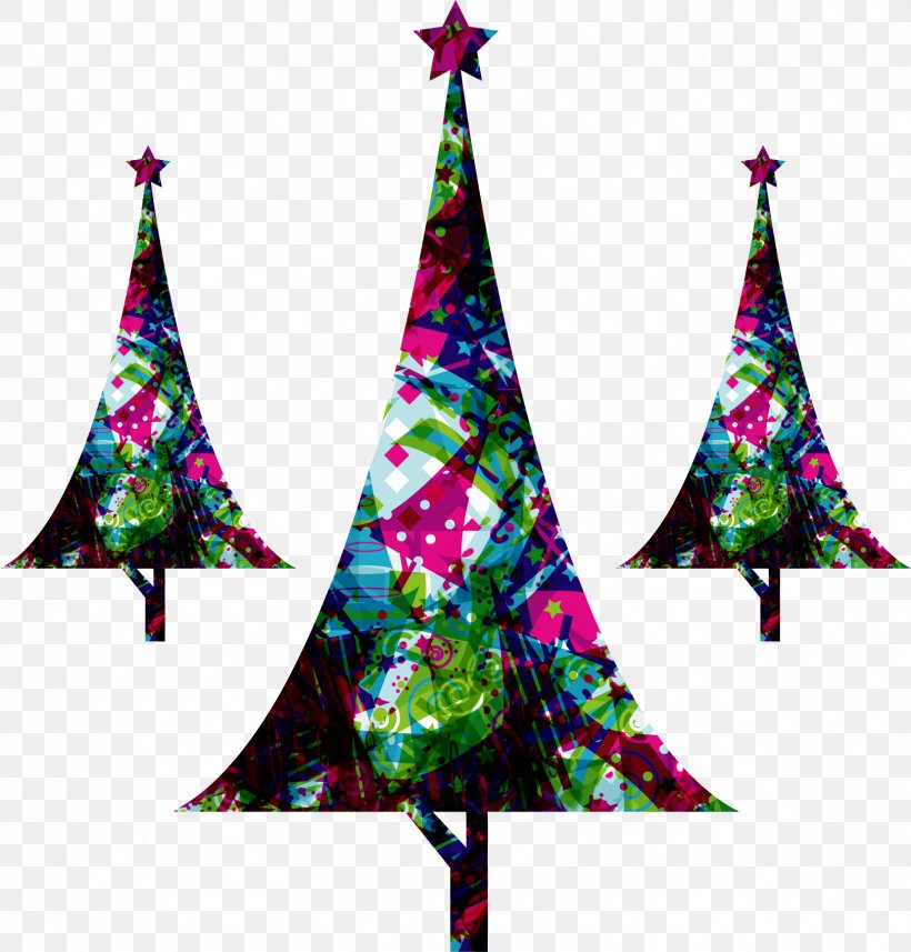 Christmas Tree Christmas Ornament Illustration, PNG, 1621x1696px, Christmas Tree, Abstraction, Christmas, Christmas Card, Christmas Decoration Download Free