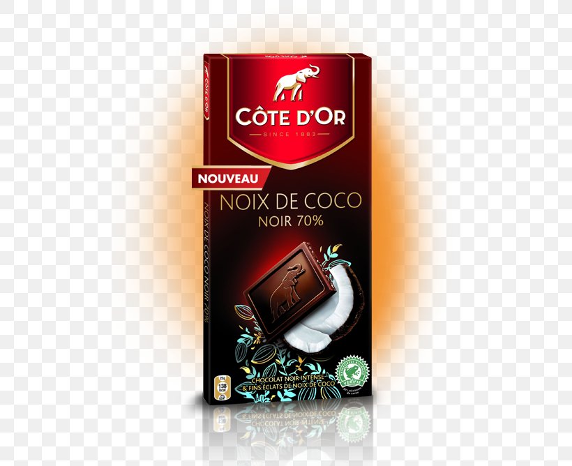 Chocolate Bar Côte D'OR Hořká čokoláda Vysoké Jakosti 70% 100g Dark Chocolate, PNG, 500x668px, Chocolate Bar, Bar, Cacao Tree, Chocolate, Cocoa Solids Download Free