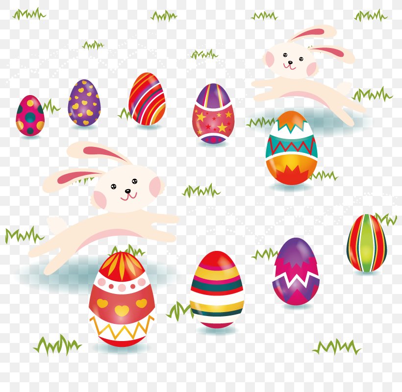 Easter Bunny Easter Egg Rabbit Illustration, PNG, 800x800px, Easter Bunny, Chicken Egg, Easter, Easter Egg, Egg Download Free