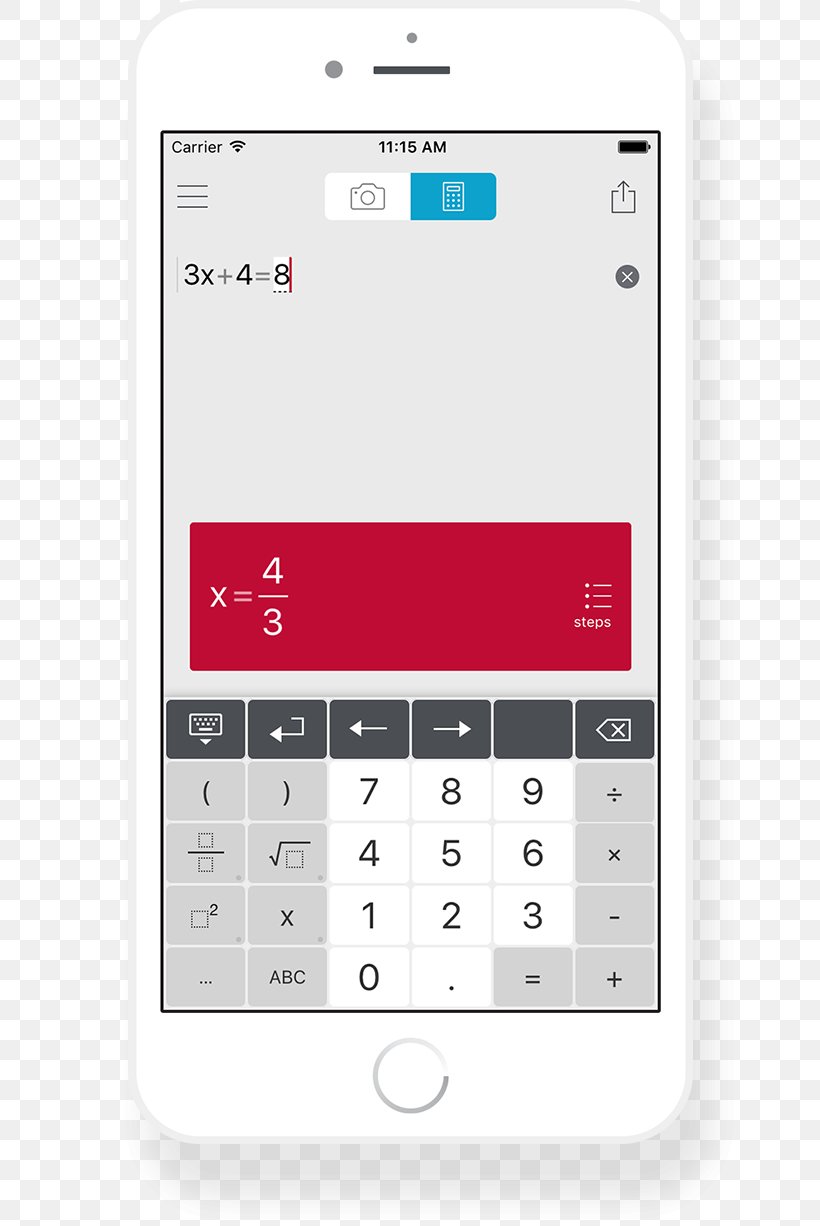Feature Phone Smartphone Photomath Math App IPhone, PNG, 750x1226px, Feature Phone, Android, Brand, Calculator, Camera Download Free