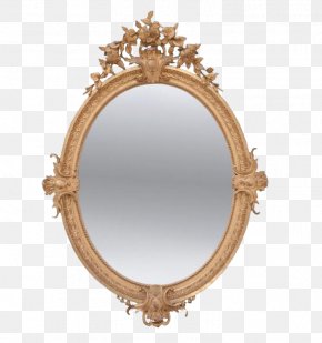 Mirror - Mirror Gilding Gold Picture Frames Wood PNG