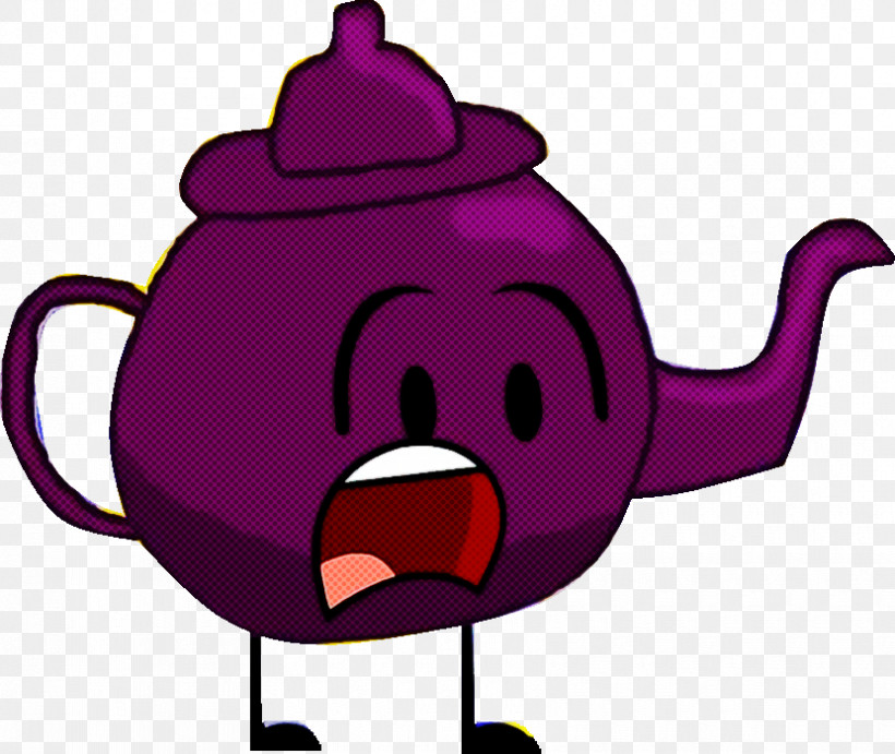 Teapot Purple Cartoon Kettle, PNG, 830x700px, Teapot, Cartoon, Kettle, Purple Download Free