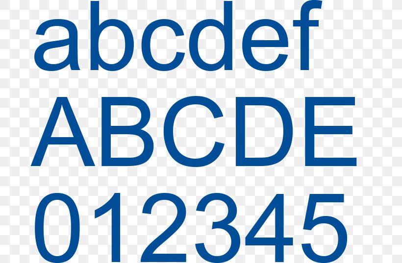 Arial Open-source Unicode Typefaces Univers Font, PNG, 696x537px, Arial, Area, Blue, Brand, Curlz Download Free