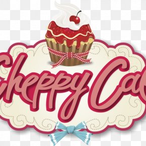 Cake Studio - Cherry Cake Cupcake Royal Icing Frosting & Icing PNG