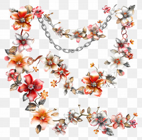 Flower Garland PNG