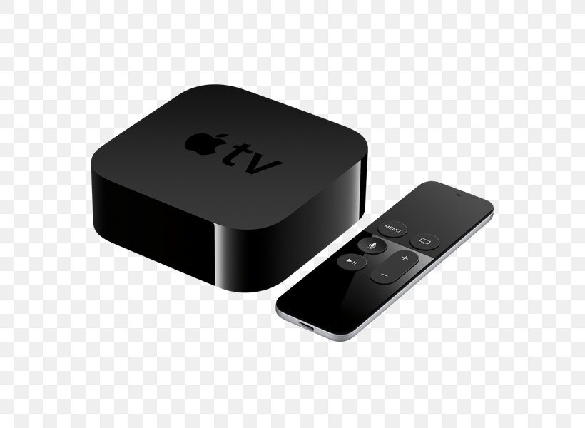 Apple TV (4th Generation) Apple TV 4K Television Digital Media Player, PNG, 600x600px, 4k Resolution, Apple Tv 4th Generation, Apple, Apple Tv, Apple Tv 4k Download Free