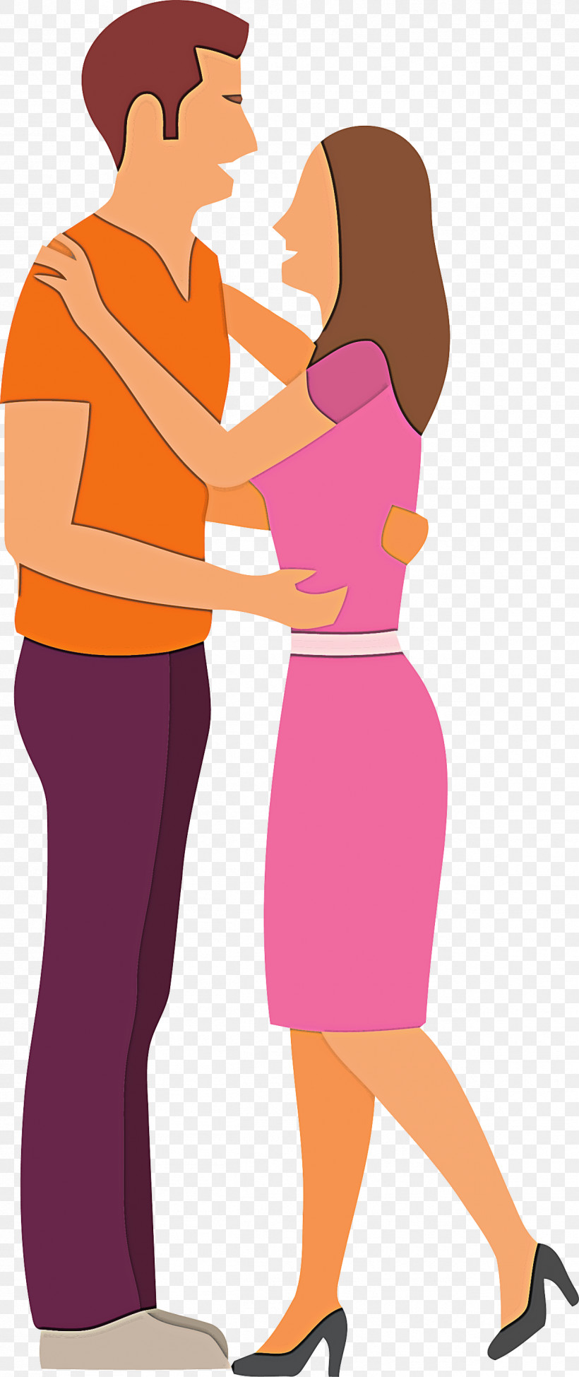 Couple Lover, PNG, 1262x3000px, Couple, Cartoon, Conversation, Gesture, Interaction Download Free