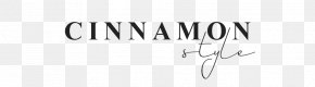 Cinnamon Bun - Logo Brand Line White PNG