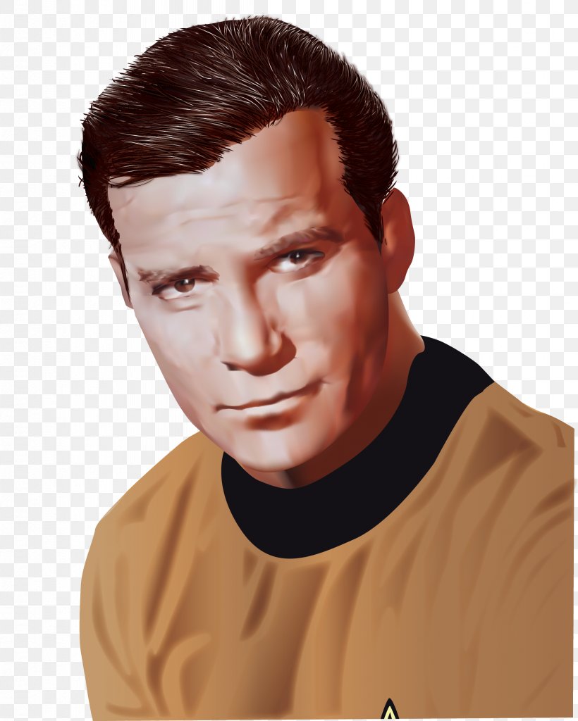 William Shatner James T. Kirk Star Trek Redshirt Chin, PNG, 2338x2920px, William Shatner, Cheek, Chin, Face, Facial Hair Download Free