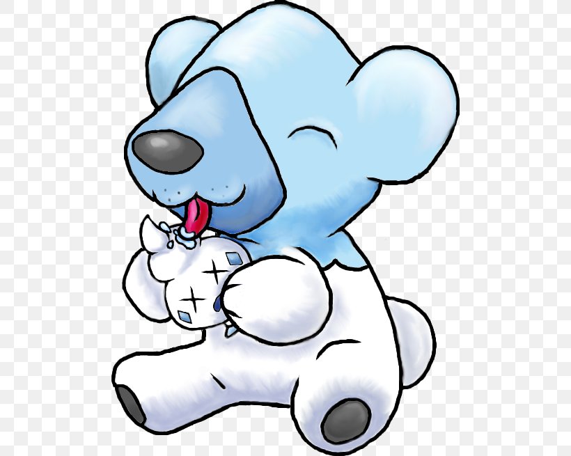 Dog Cubchoo Beartic Pokémon, PNG, 500x655px, Watercolor, Cartoon, Flower, Frame, Heart Download Free