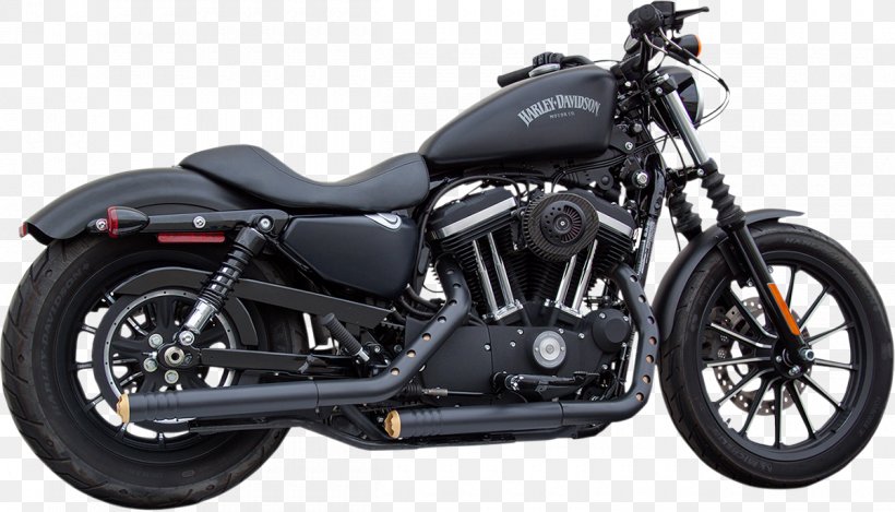 Exhaust System Harley-Davidson Sportster Motorcycle Muffler, PNG, 1200x687px, Exhaust System, Aftermarket Exhaust Parts, Auto Part, Automotive Exhaust, Automotive Exterior Download Free