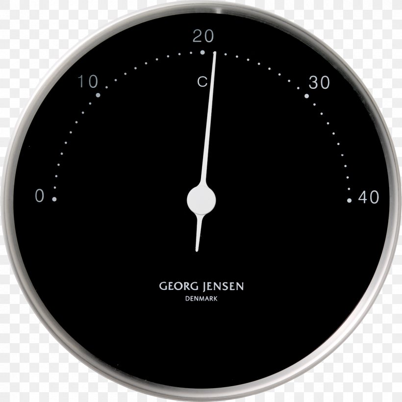 Thermometer Georg Jensen A/S Hygrometer Barometer Weather Station, PNG, 1200x1200px, Thermometer, Barometer, Centimeter, Chromium, Gauge Download Free