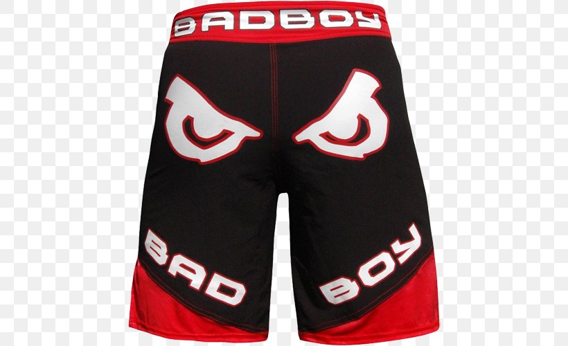 Ultimate Fighting Championship Bad Boy Mixed Martial Arts Clothing Boxing, PNG, 500x500px, Ultimate Fighting Championship, Active Shorts, Bad Boy, Black, Boxing Download Free