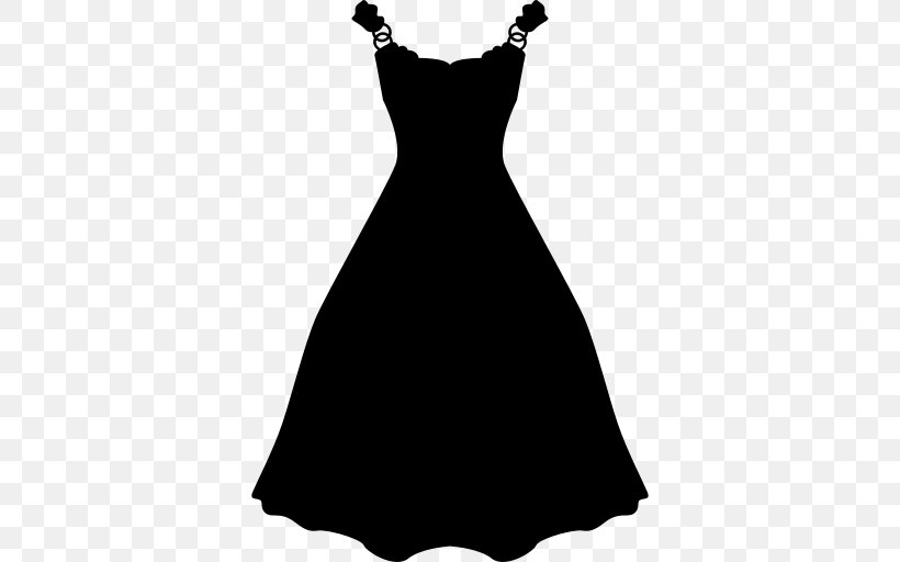 Wedding Dress, PNG, 512x512px, Dress, Aline, Ball Gown, Black, Blackandwhite Download Free