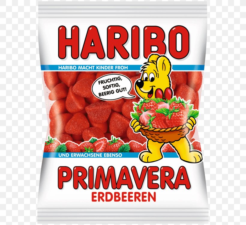 Gummi Candy Gelatin Dessert Haribo Fragaria Fruit, PNG, 750x750px, Gummi Candy, Berry, Brand, Confectionery, Convenience Food Download Free