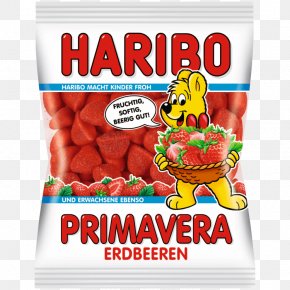 Sugar - Gummi Candy Gelatin Dessert Haribo Fragaria Fruit PNG