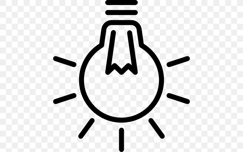 Lighting Incandescent Light Bulb, PNG, 512x512px, Light, Black And White, Incandescent Light Bulb, Lamp, Light Meter Download Free