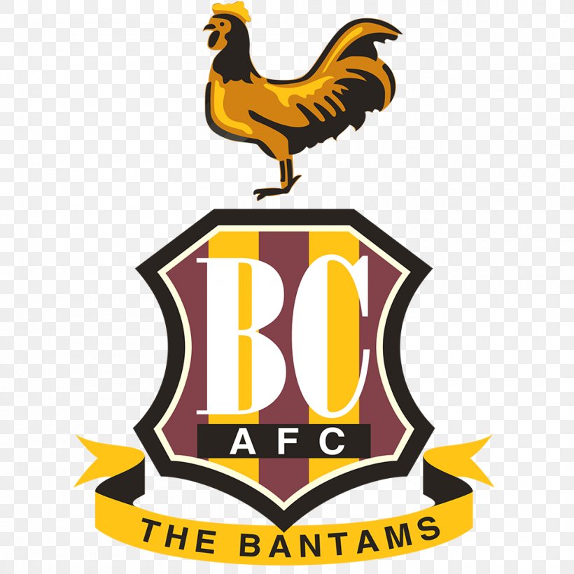 Northern Commercials Stadium Bradford City A.F.C. EFL League One English Football League Premier League, PNG, 1000x1000px, Bradford City Afc, Artwork, Beak, Bradford, Brand Download Free