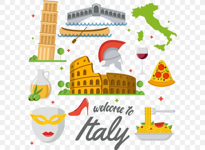 Pisa Italian Cuisine Clip Art, PNG, 596x600px, Pisa, Area, Artwork, Cuisine, Drawing Download Free