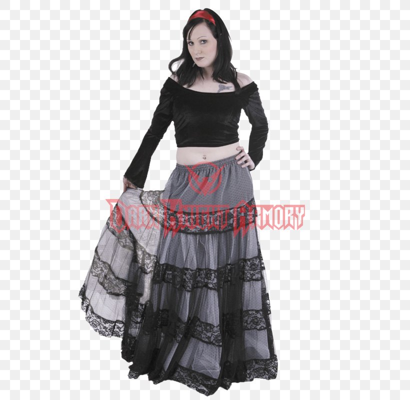 Skirt Dress Clothing Gothic Fashion Goth Subculture, PNG, 800x800px, Skirt, Abdomen, Ball Gown, Blouse, Clothing Download Free