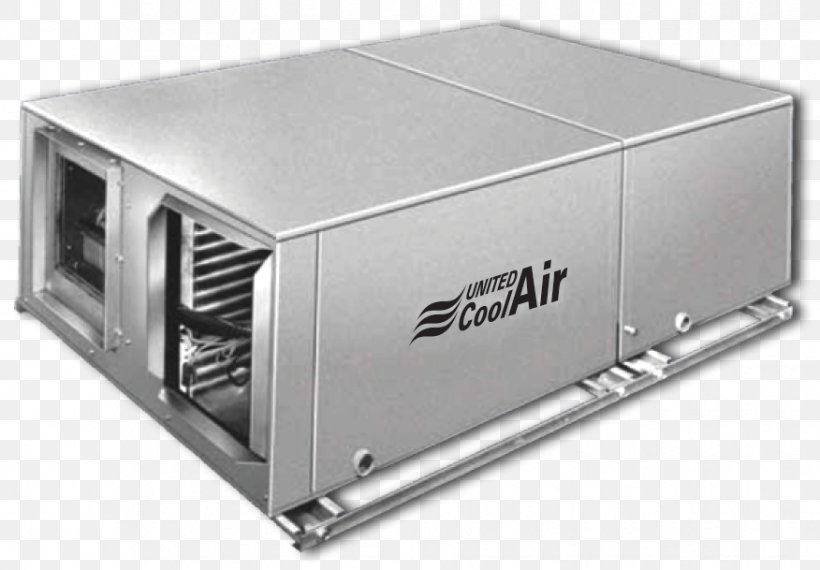 Air Conditioning Evaporative Cooler United Coolair Corp. HVAC Heat Pump, PNG, 876x609px, Air Conditioning, Air Cooling, Air Handler, Condenser, Economizer Download Free