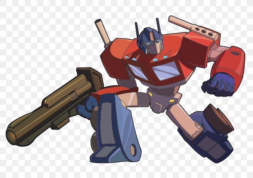 Optimus Prime Angry Birds Transformers YouTube, PNG, 843x596px, Optimus Prime, Angry Birds Transformers, Cartoon, Fictional Character, Gun Download Free