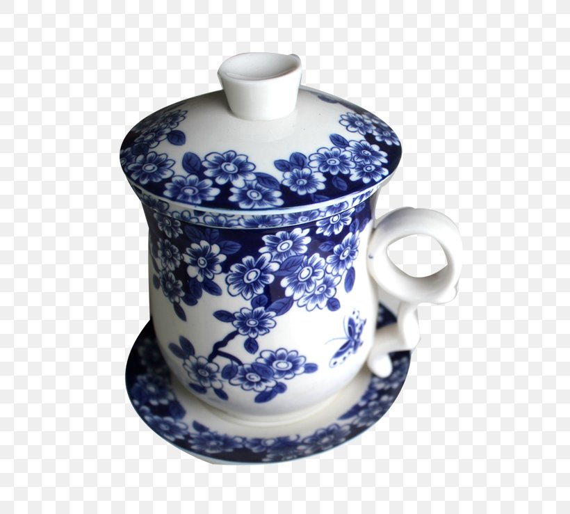 Teaware Blue And White Pottery Porcelain, PNG, 594x739px, Tea, Blue And White Porcelain, Blue And White Pottery, Ceramic, Chinoiserie Download Free
