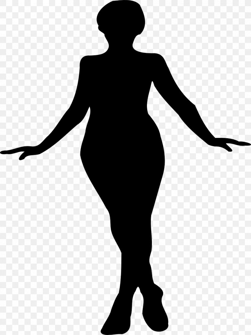 Woman With Large Hat Silhouette Clip Art, PNG, 960x1280px, Woman With Large Hat, Arm, Black, Black And White, Clothing Download Free