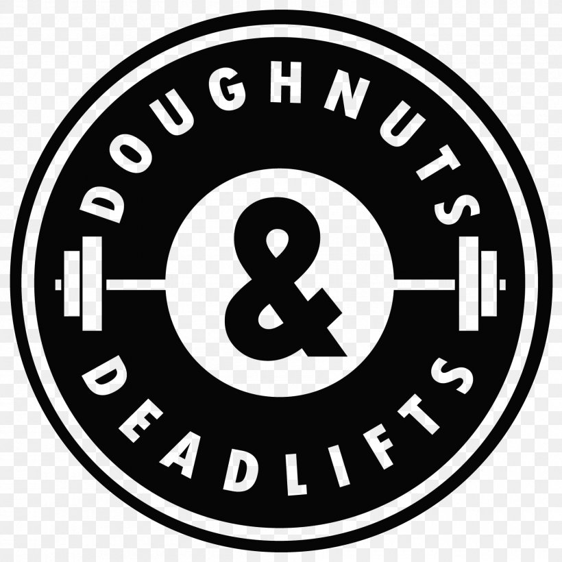 Donuts Deadlift Powerlifting Food Clothing, PNG, 1800x1800px, Donuts, Area, Biscuit, Black And White, Brand Download Free