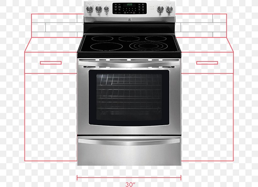 Electric Stove Cooking Ranges Kenmore Induction Cooking Gas Stove, PNG, 666x596px, Electric Stove, Convection, Convection Oven, Cooking Ranges, Cookware Download Free
