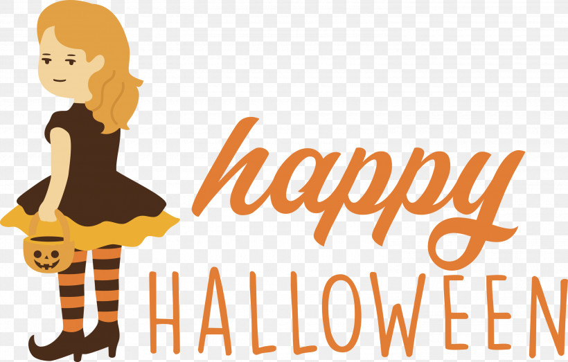 Happy Halloween, PNG, 3000x1914px, Happy Halloween, Behavior, Cartoon, Geometry, Happiness Download Free