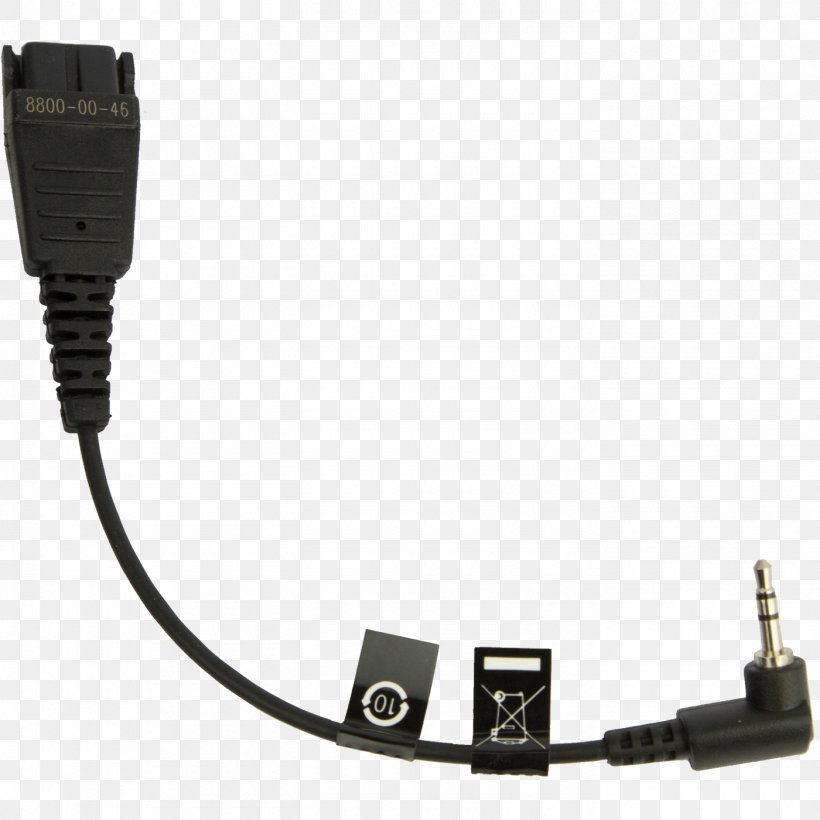 Jabra Headset Telephone Mobile Phones Phone Connector, PNG, 1400x1400px, Jabra, Cable, Communication Accessory, Data Transfer Cable, Electrical Cable Download Free