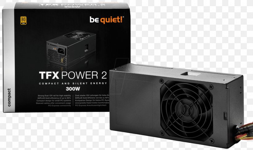 PC Power Supply Unit BeQuiet TFX Power 2 300 W TFX 80 PLUS Bronze Be Quiet! Power Converters, PNG, 1560x928px, 80 Plus, Power Supply Unit, Ac Adapter, Be Quiet, Computer Download Free