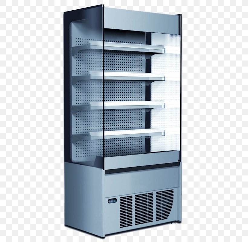 Refrigerator Display Case Display Window Refrigeration Casselin Koelvitrine Wit, PNG, 469x800px, Refrigerator, Curtain, Display, Display Case, Display Window Download Free