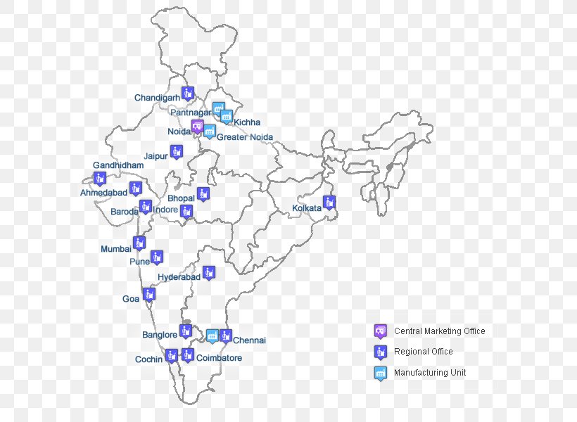 Blank Map India Line Organism, PNG, 600x600px, Map, Area, Blank Map, Diagram, India Download Free