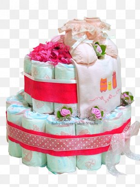 Gift - Diaper Cake Gift Infant PNG