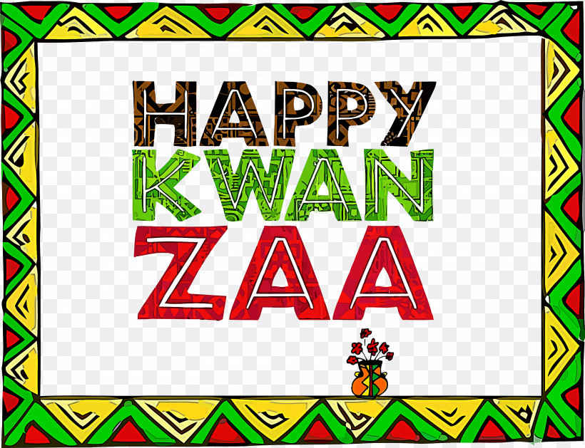 Kwanzaa Happy Kwanzaa, PNG, 3000x2303px, Kwanzaa, Green, Happy Kwanzaa, Rectangle, Text Download Free