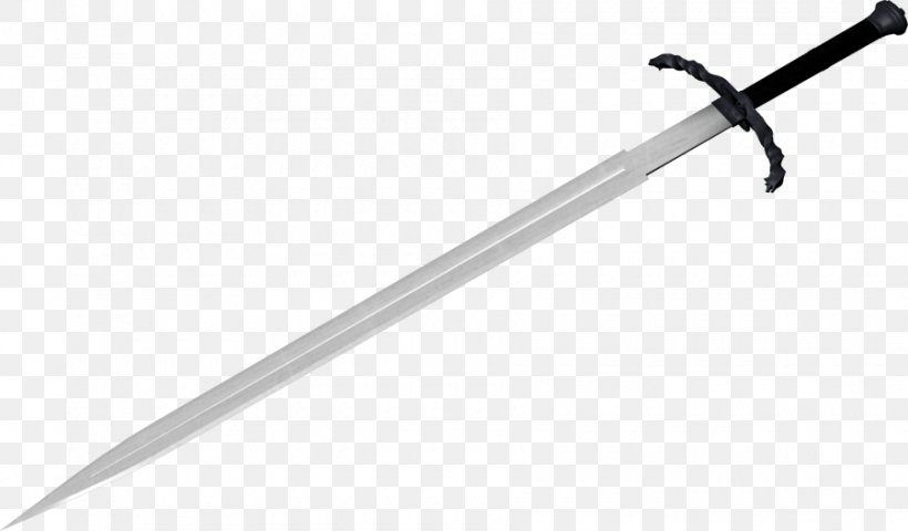 Sword Épée Black And White Design, PNG, 900x527px, Sword, Black, Black And White, Cold Weapon, Weapon Download Free
