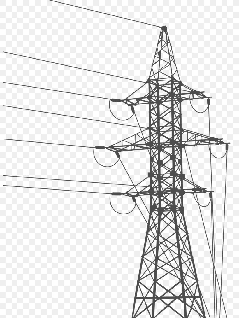 Overhead Power Line Electric Power Transmission Clip Art Transmission Tower High Voltage, PNG, 800x1090px, Overhead Power Line, Black And White, Drawing, Electric Potential Difference, Electric Power Download Free